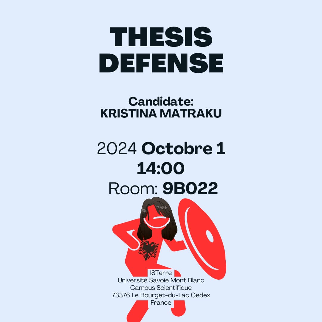 Defence of the PhD: ''Quantification and Modelling of Current Tectonics in Albania'' Candidate: Kristina MATRAKU (MSc)